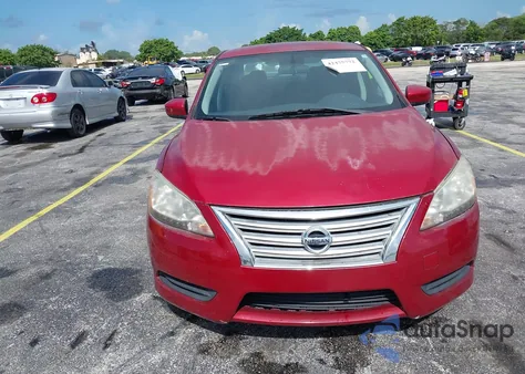 2014 Nissan Sentra Sv z USA, uszkodzony, nr VIN 3N1AB7AP2EY318947